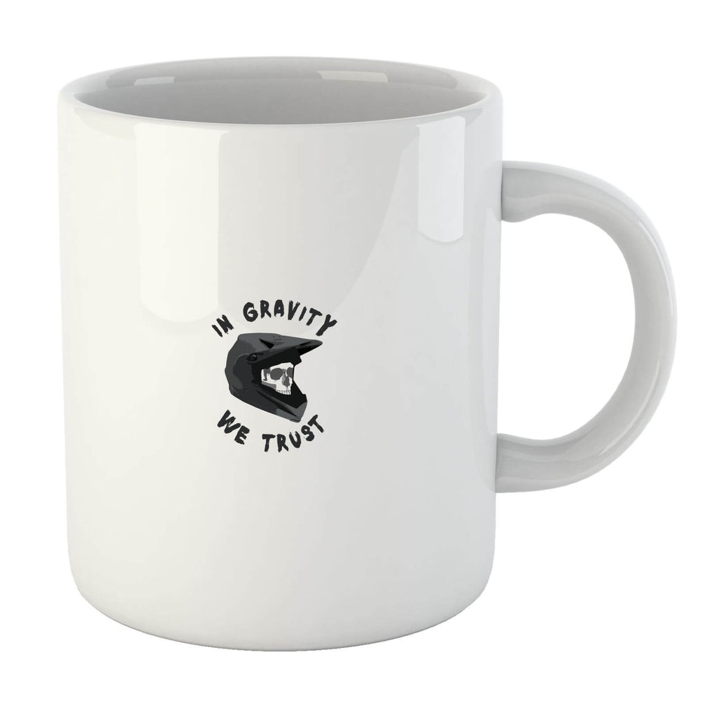 In Gravity we Trust Pocket Mug