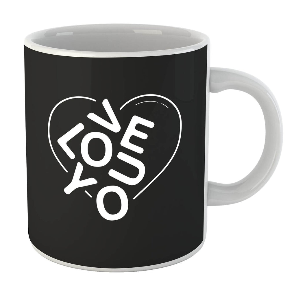 Love You Jumble Mug