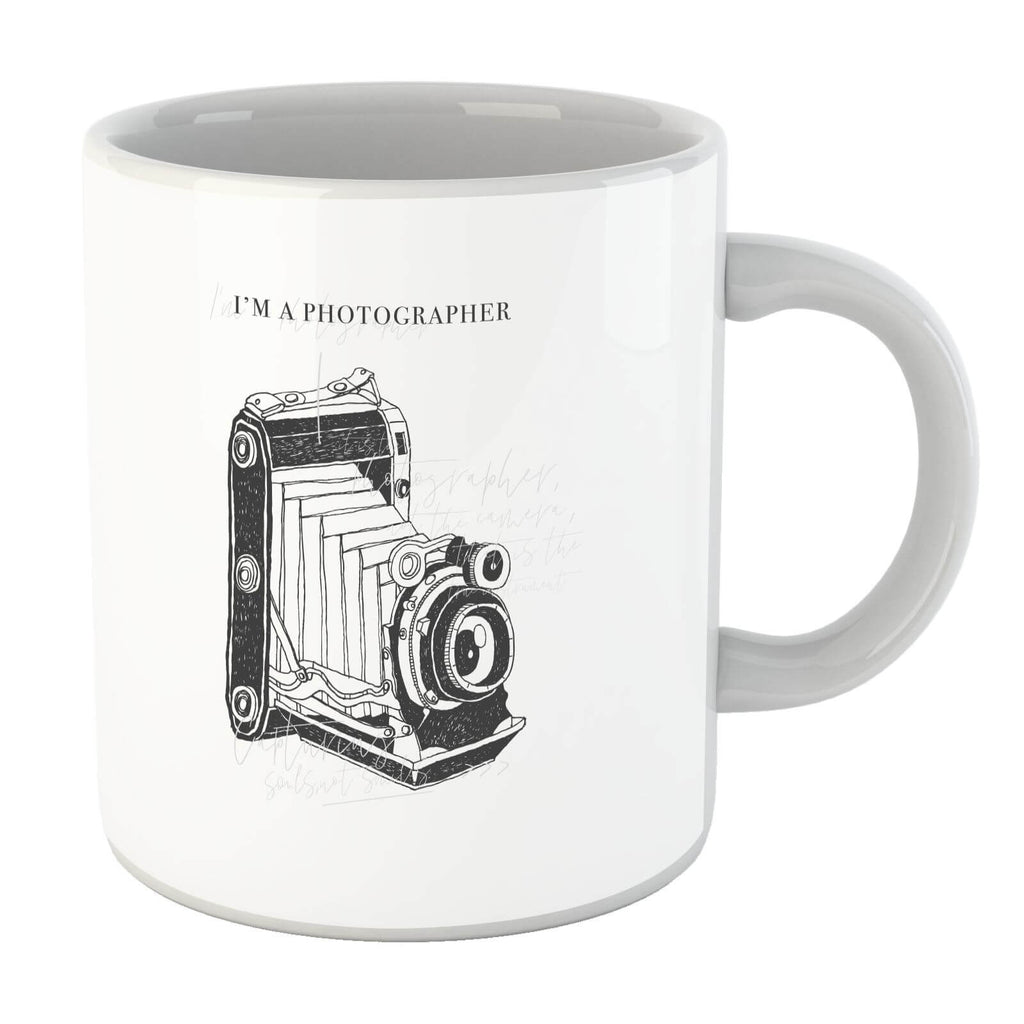 Photography Vintage Scribble Mug