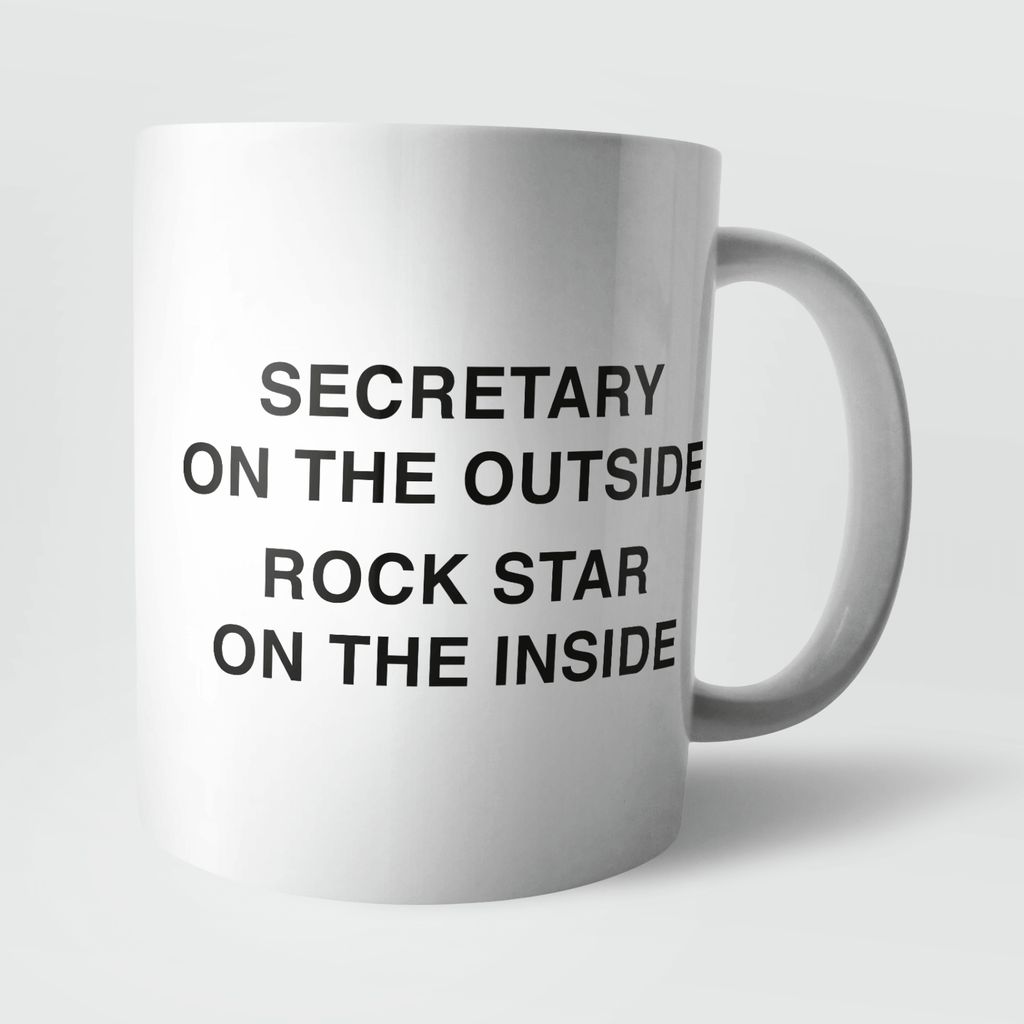 Secretary On The Outside Mug
