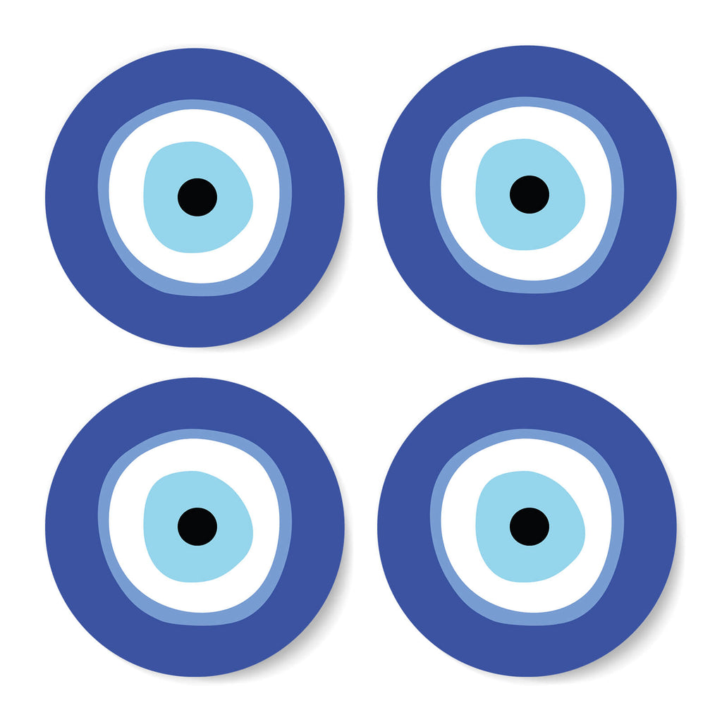Evil Eye Coaster Set
