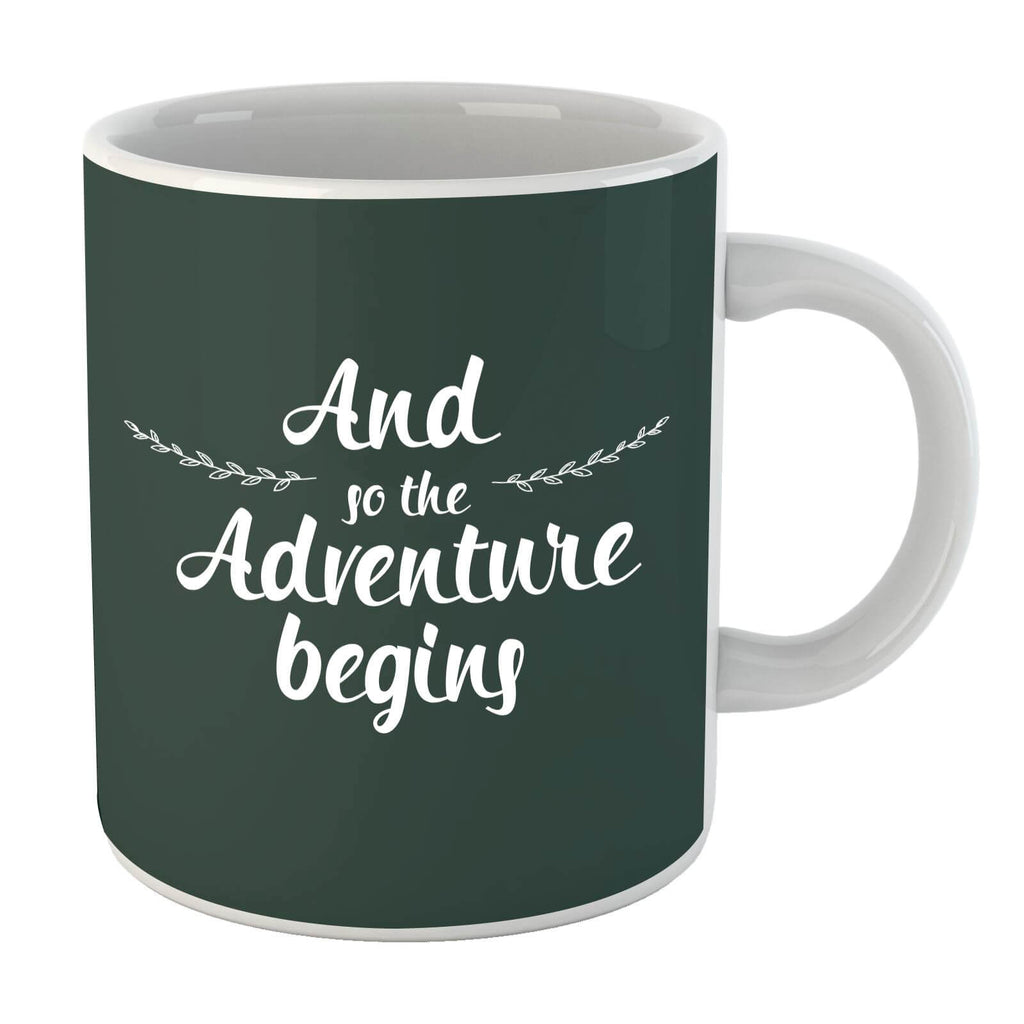 And The Adventure Begins Mug