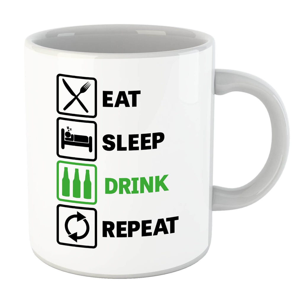 Eat Sleep Game Repeat Mug
