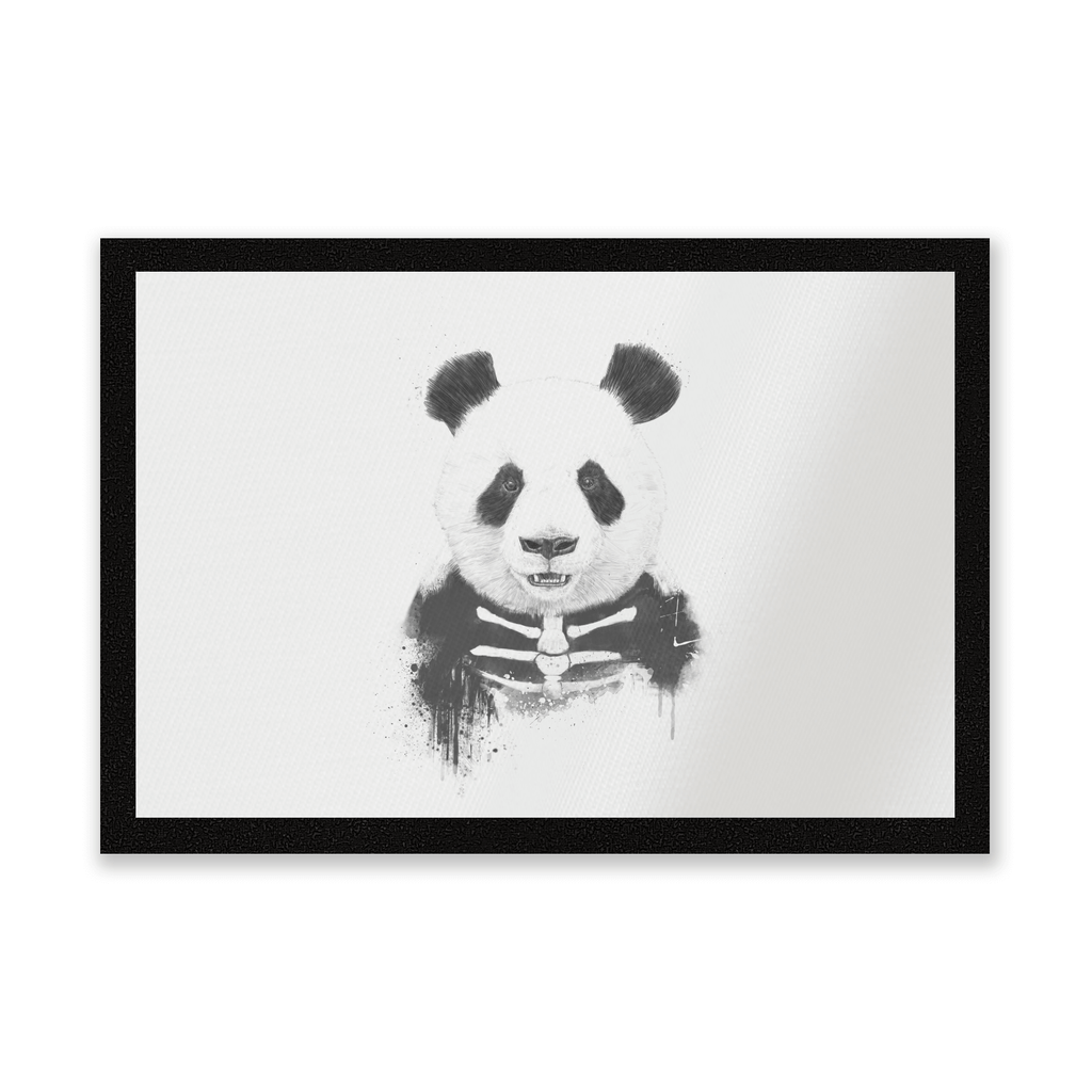 Skull Panda Entrance Mat