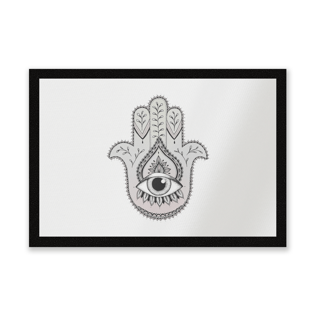 Hamsa Hand Entrance Mat