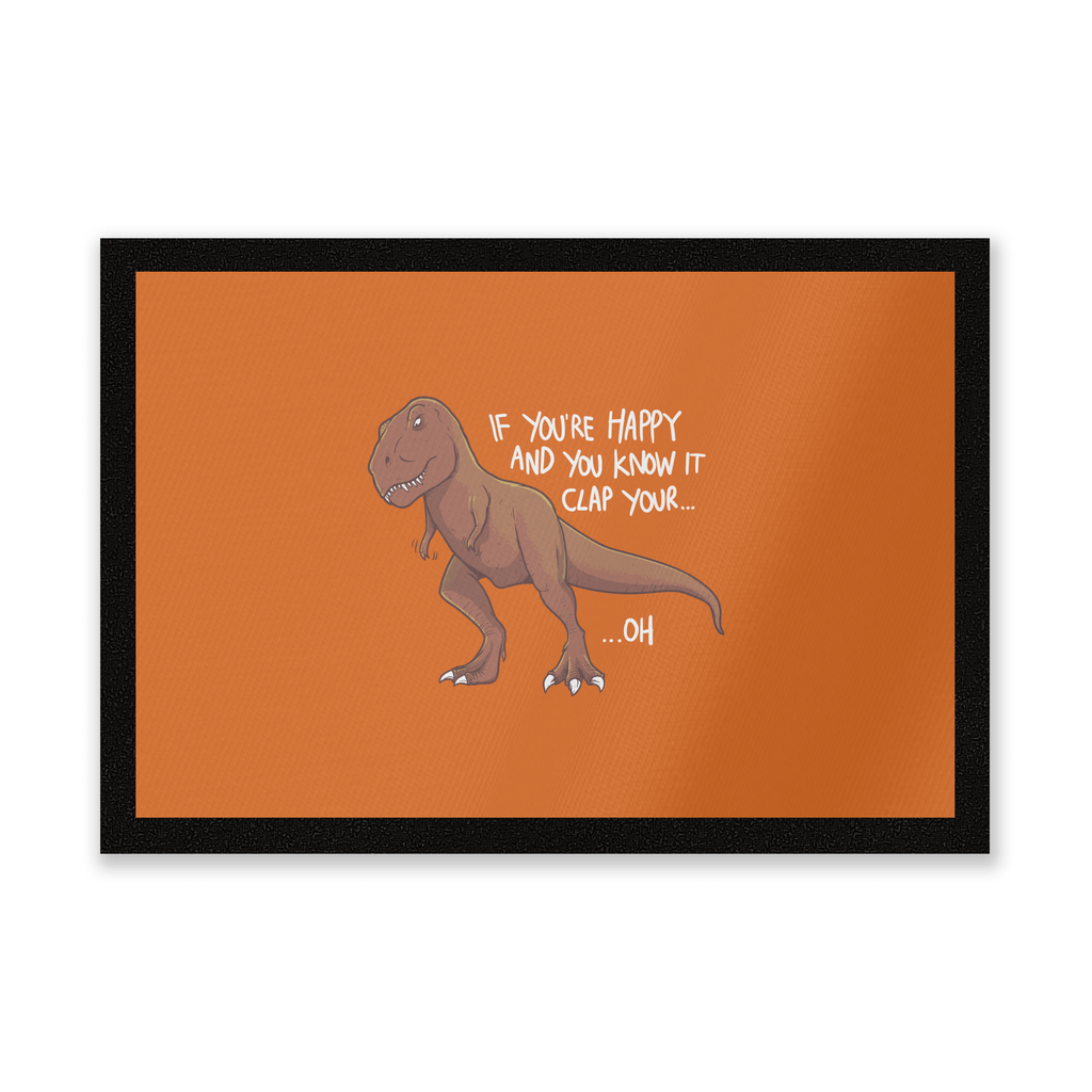 If You're Happy And You Know It Entrance Mat
