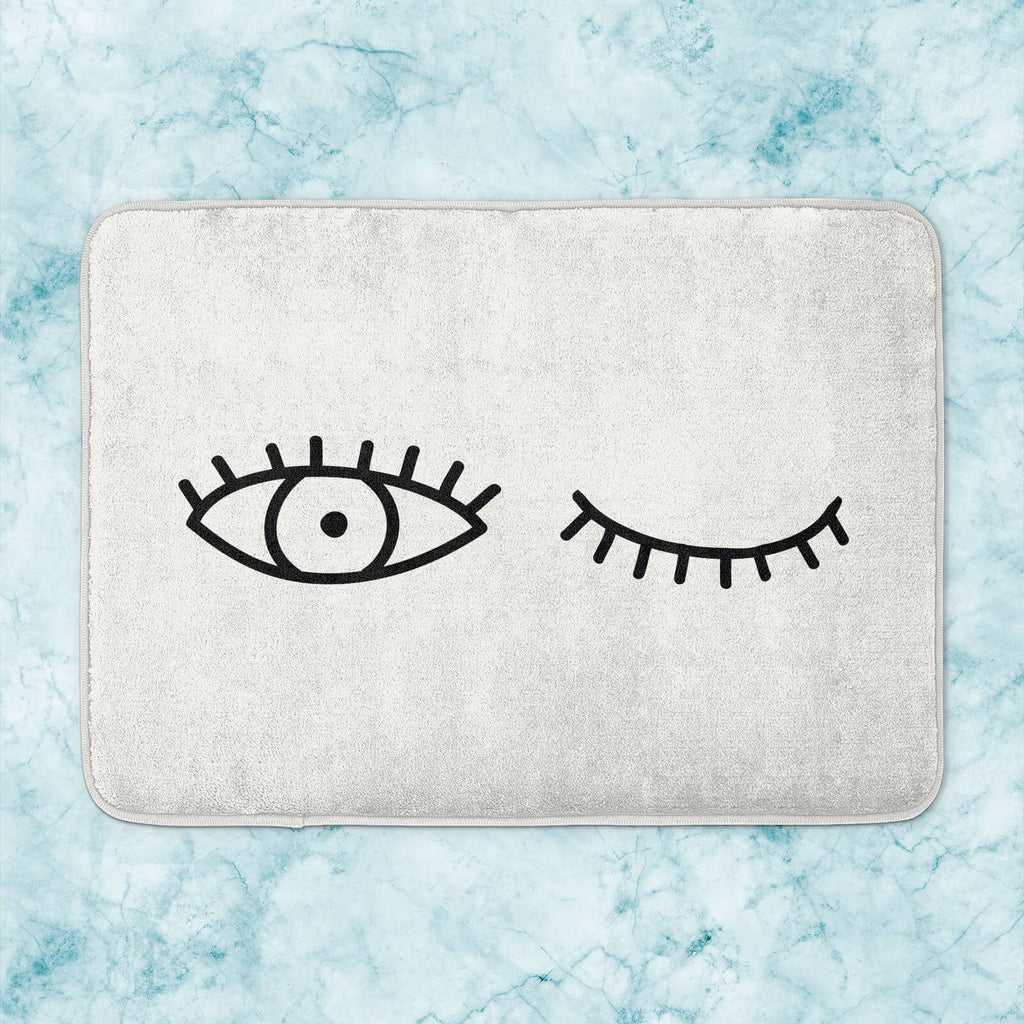 Wink Eye Bath Mat