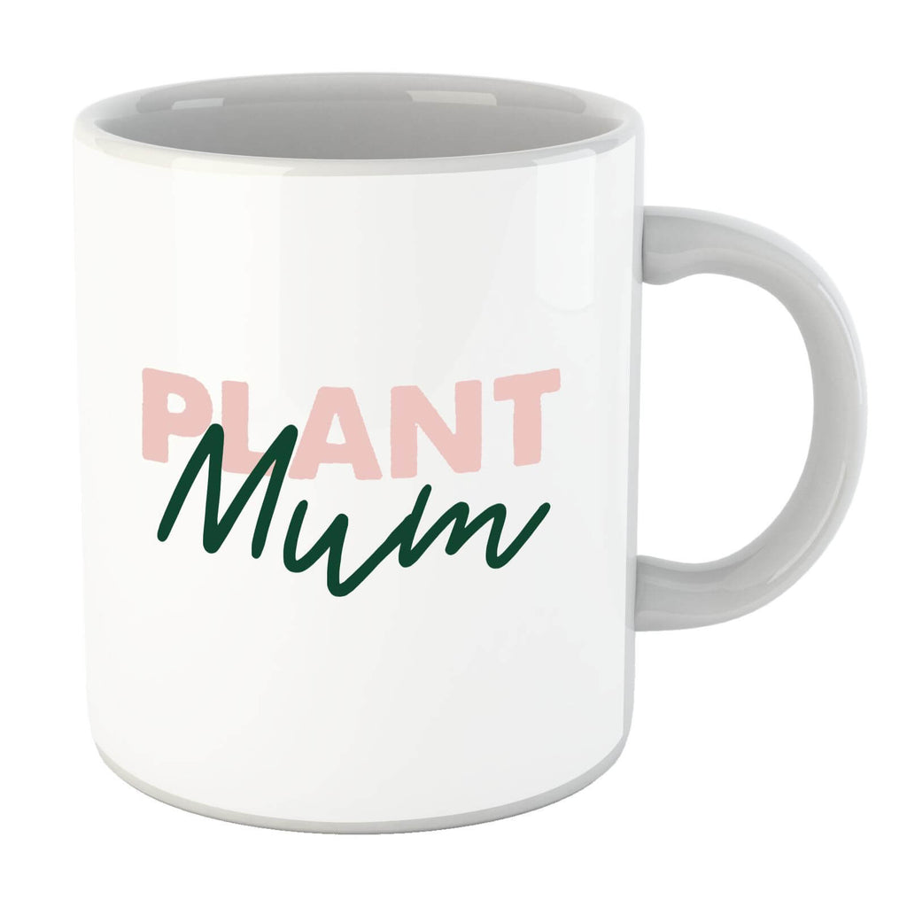 Plant Mum Script Mug