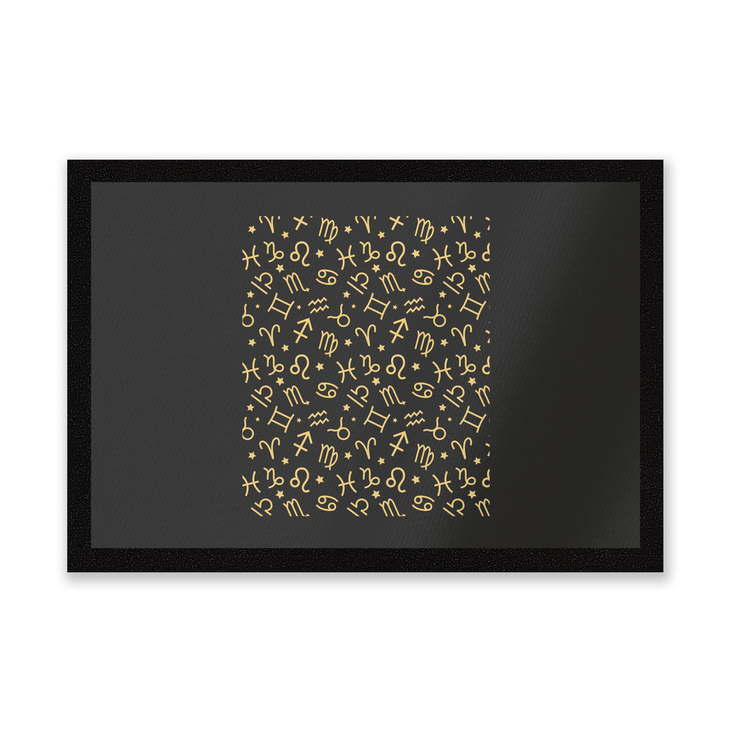 Horoscope Pattern Entrance Mat