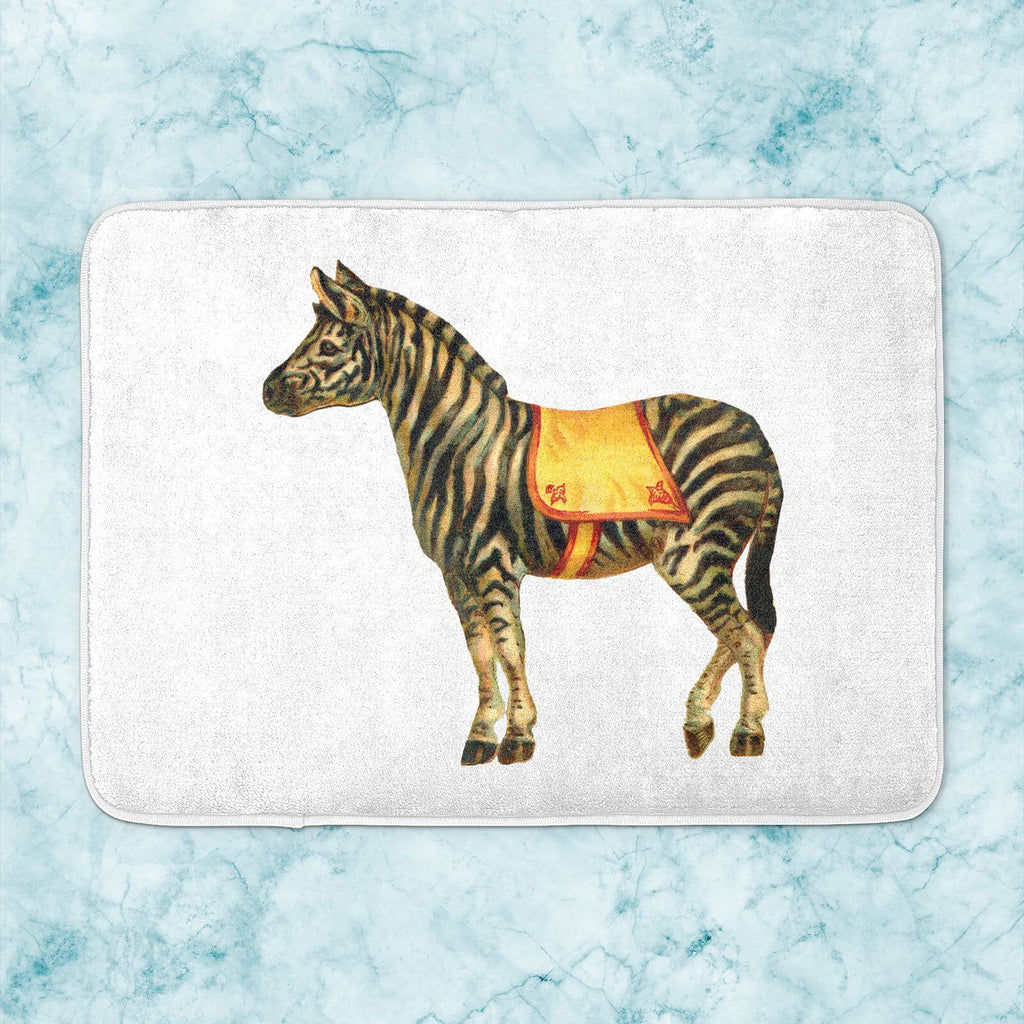 Circus Zebra Bath Mat