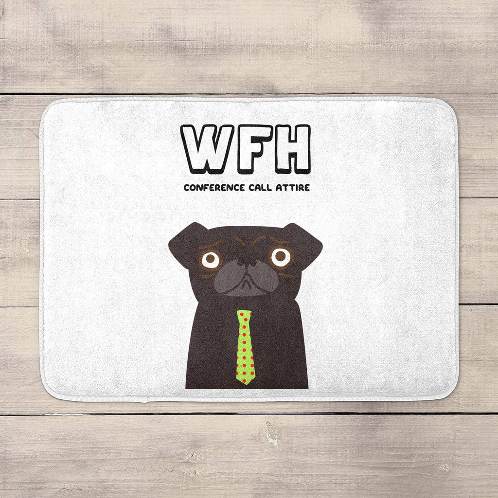 Conference Call Attire Bath Mat