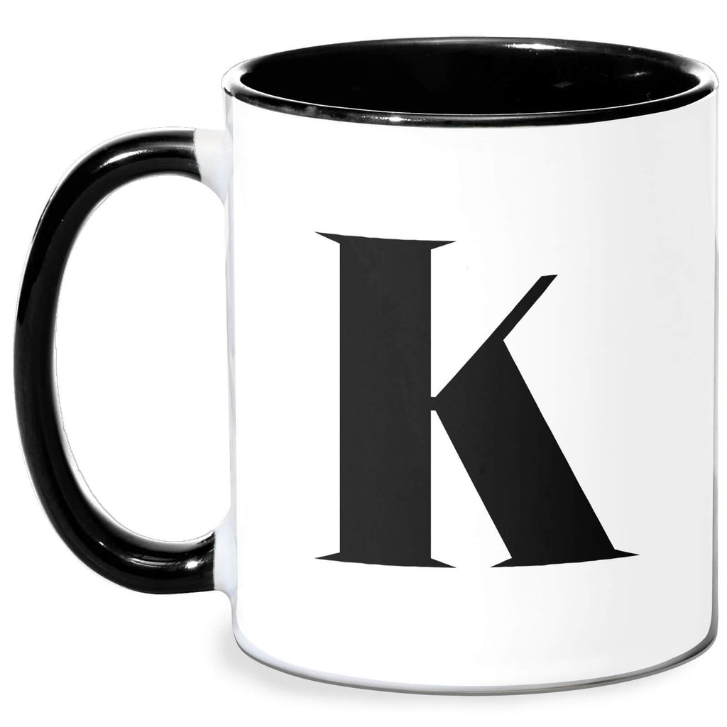 K Mug - White/Black