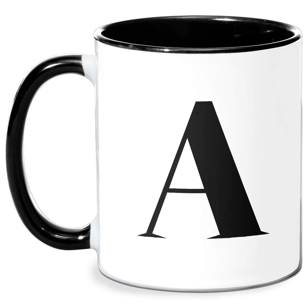 A Mug - White/Black