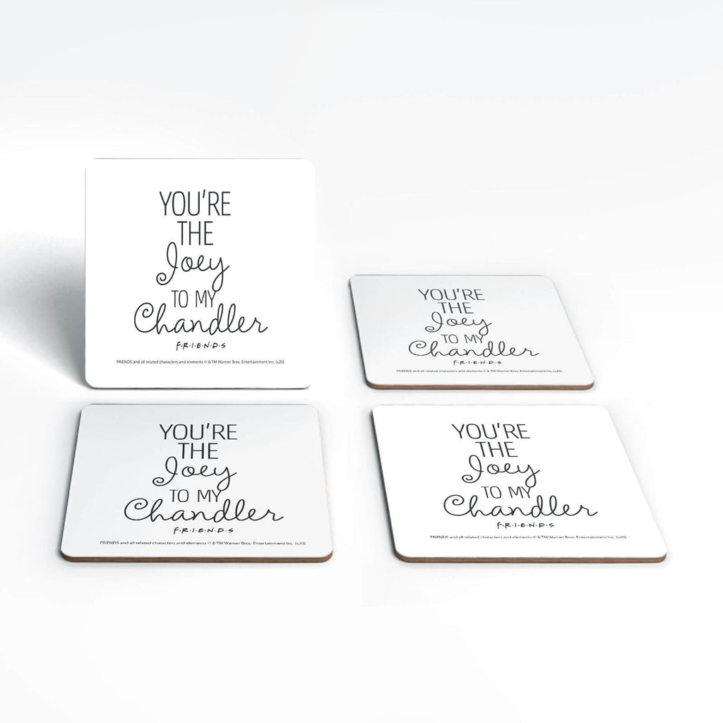 Friends You're The Joey To My Chandler Coaster Set