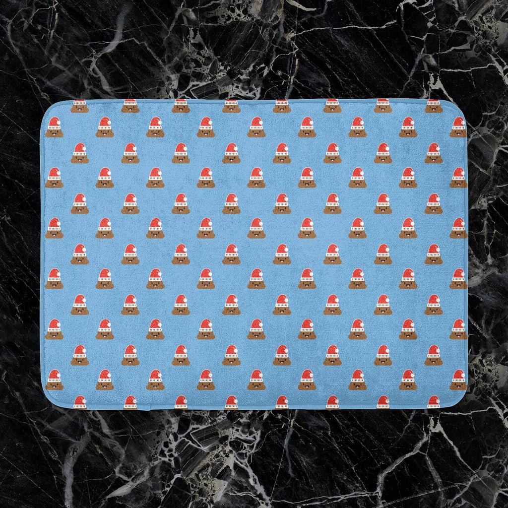 Christmas Poo Bath Mat