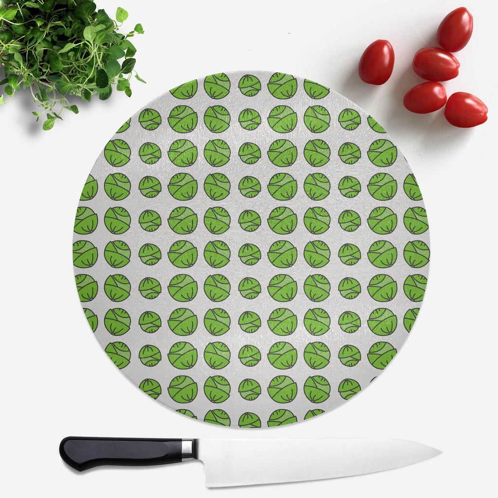 Sprouts Round Chopping Board