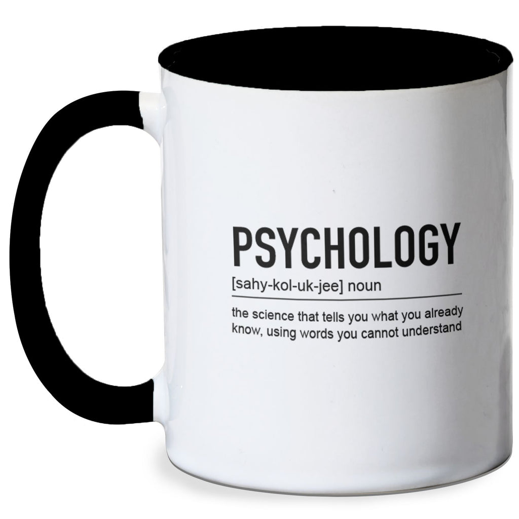 Psychology Definition Mug - White/Black
