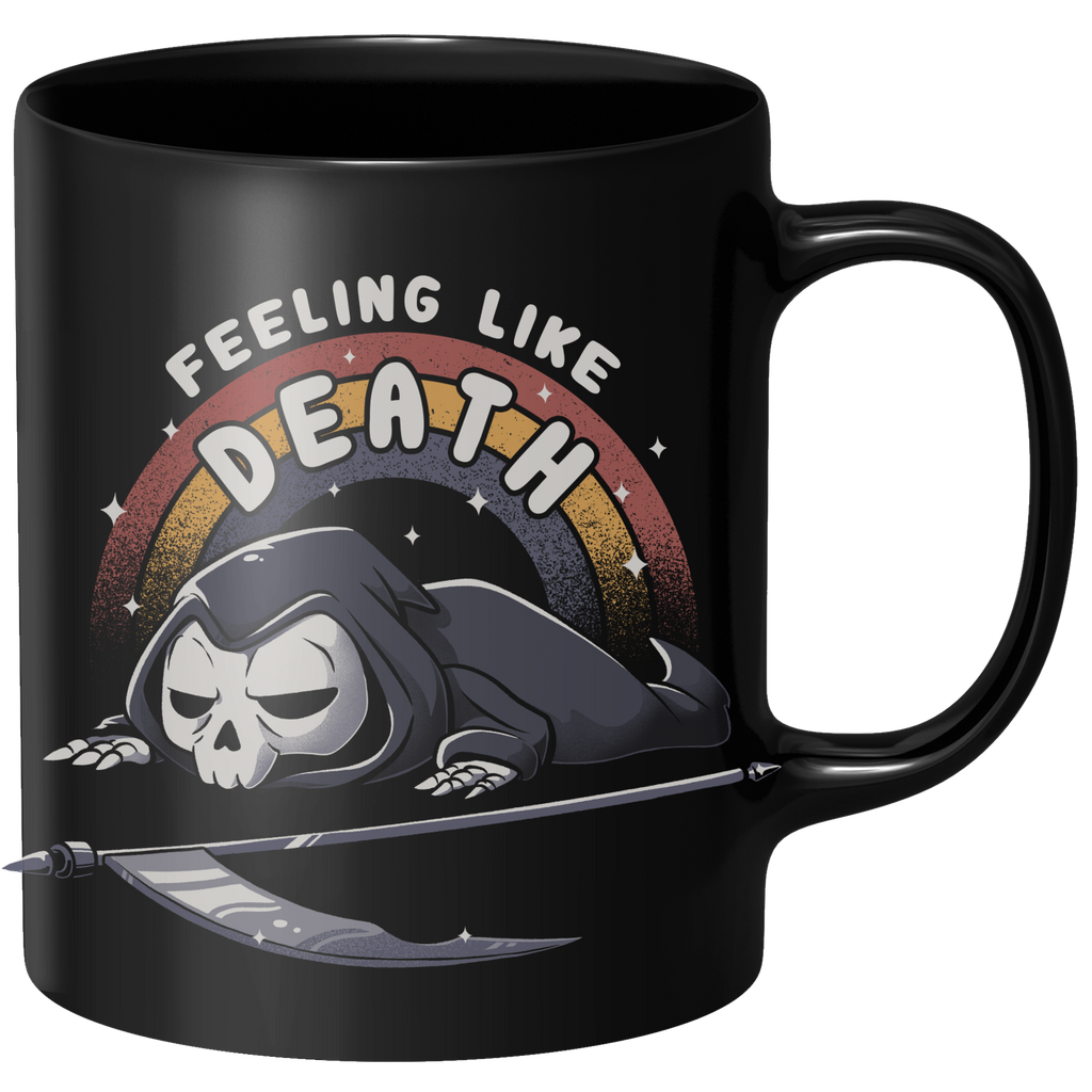 Feeling Like Death Mug - Black