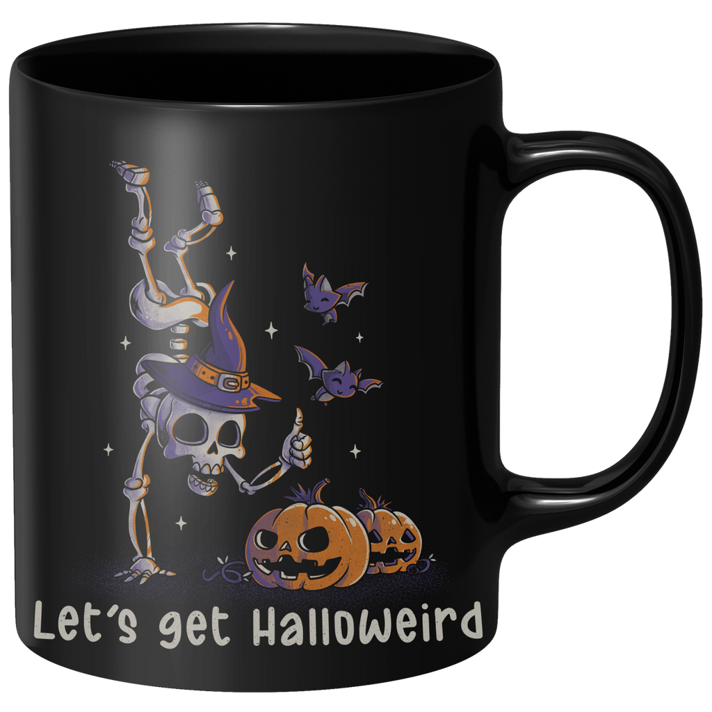Lets Get Halloweird Mug - Black