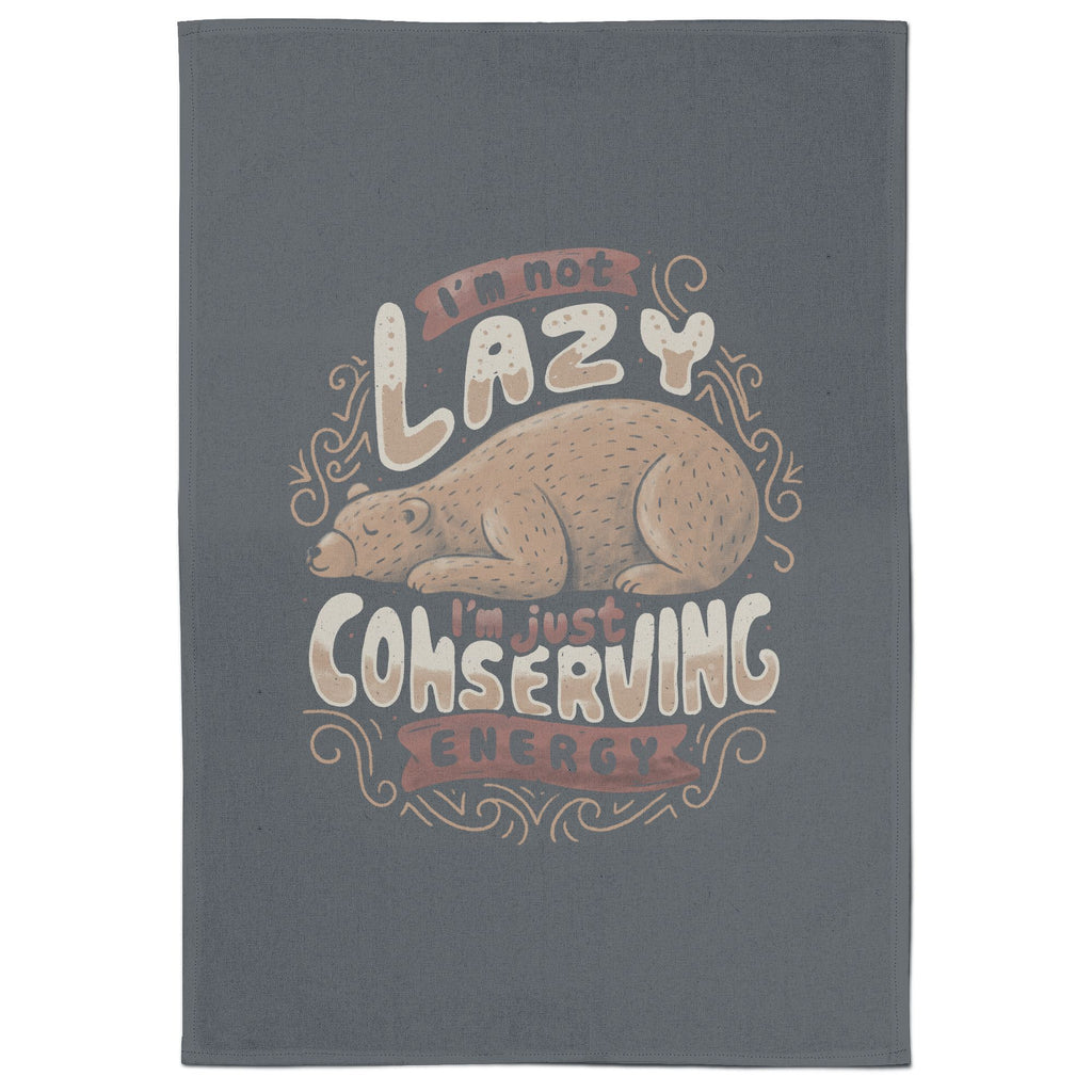 Lazy Bear Tea Towel