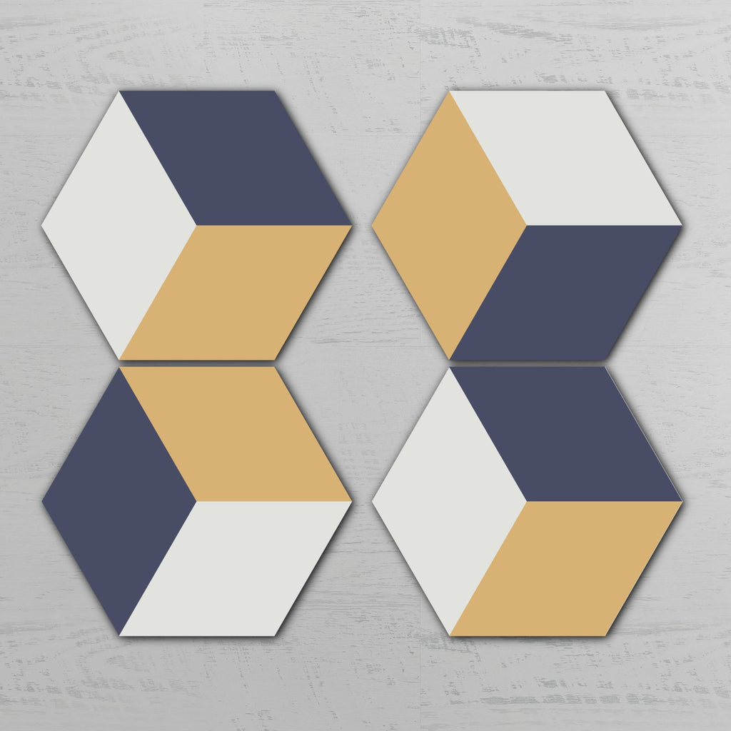Tärna Hexagonal Coaster Set