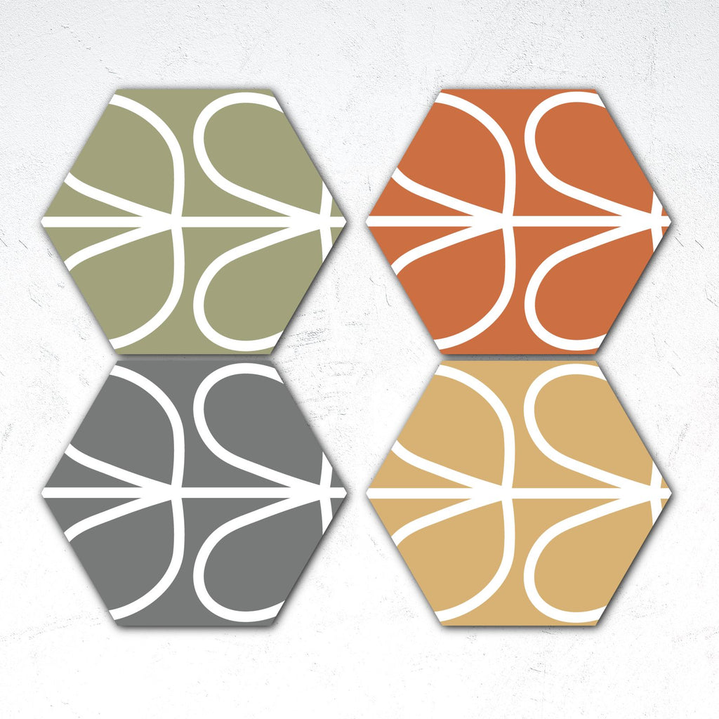 Koselig Hexagonal Coaster Set