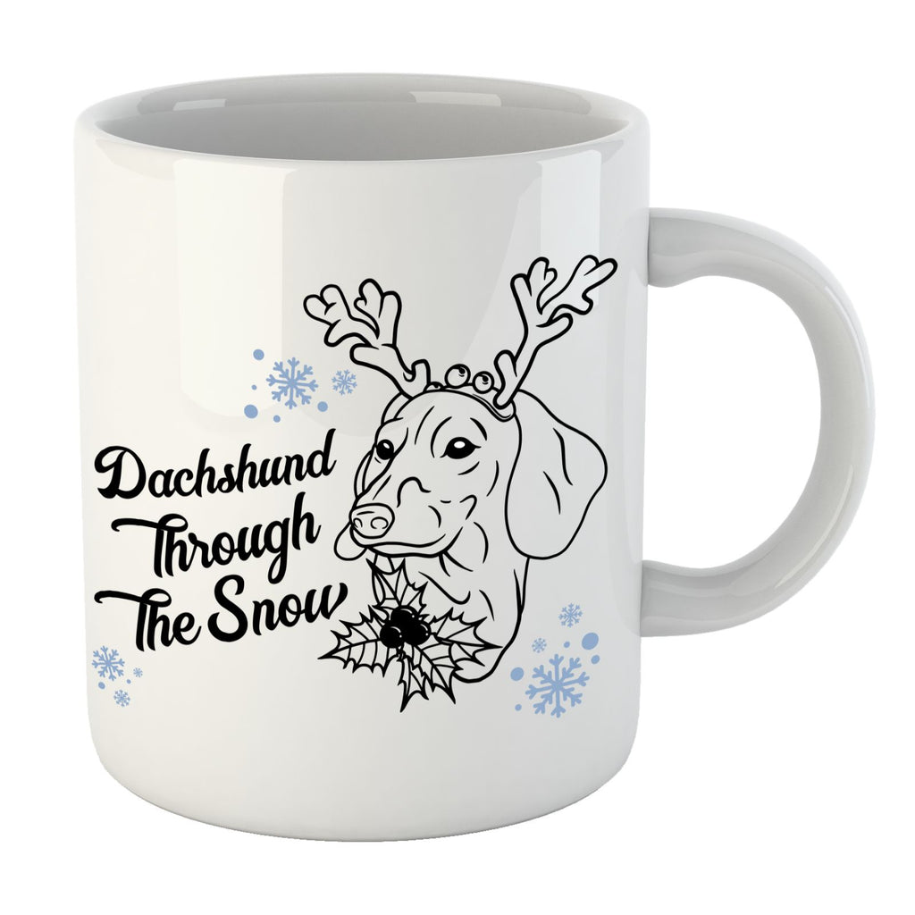 Dachshund Through The Snow Mug