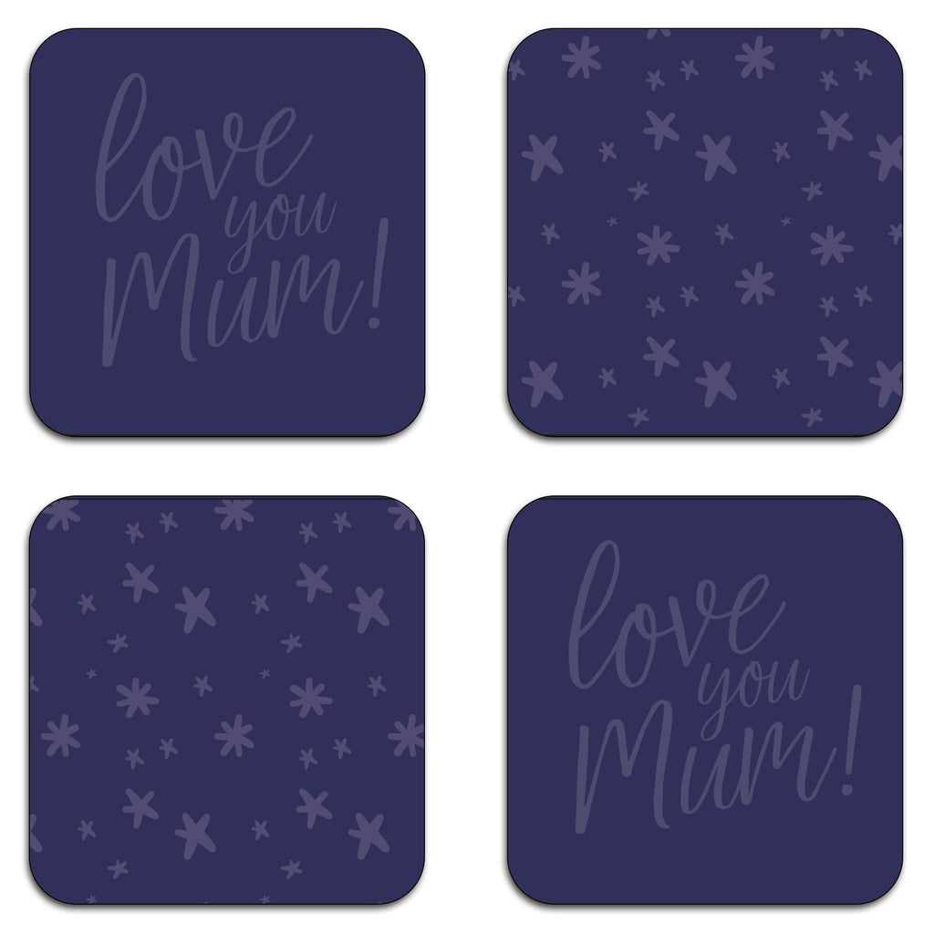 Love You Mum Coaster Set