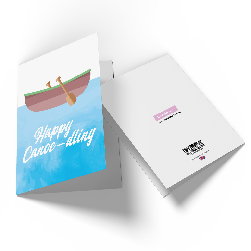 Happy Canoe-dling Greetings Card