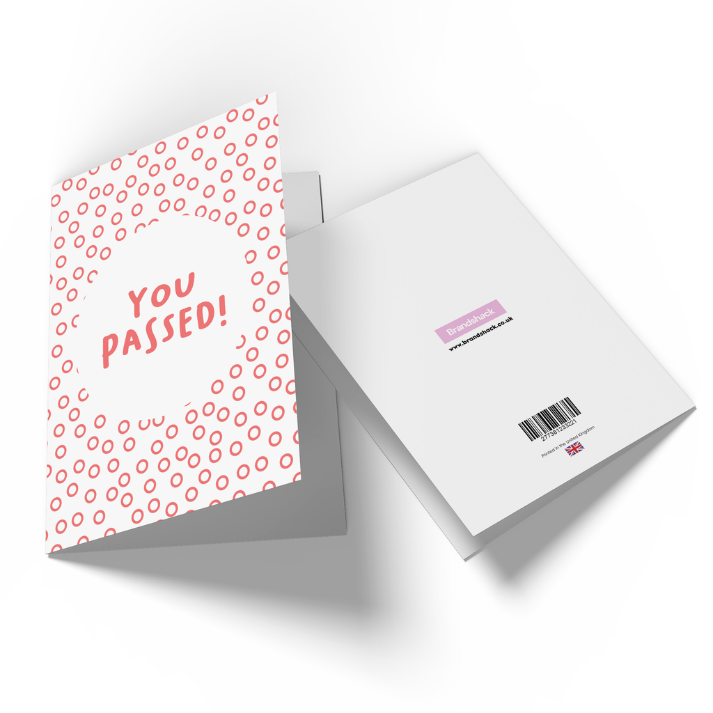 You Passed Circles Greetings Card