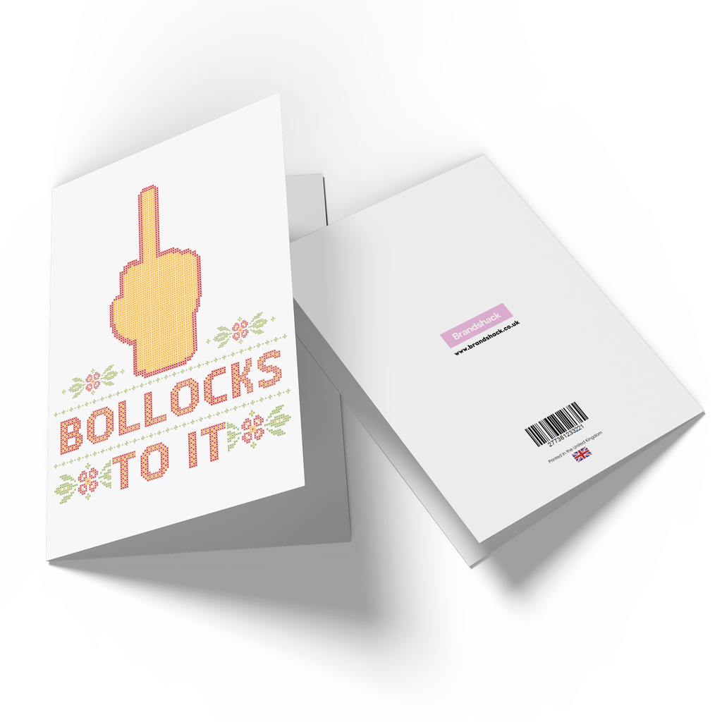 B*llocks Greetings Card