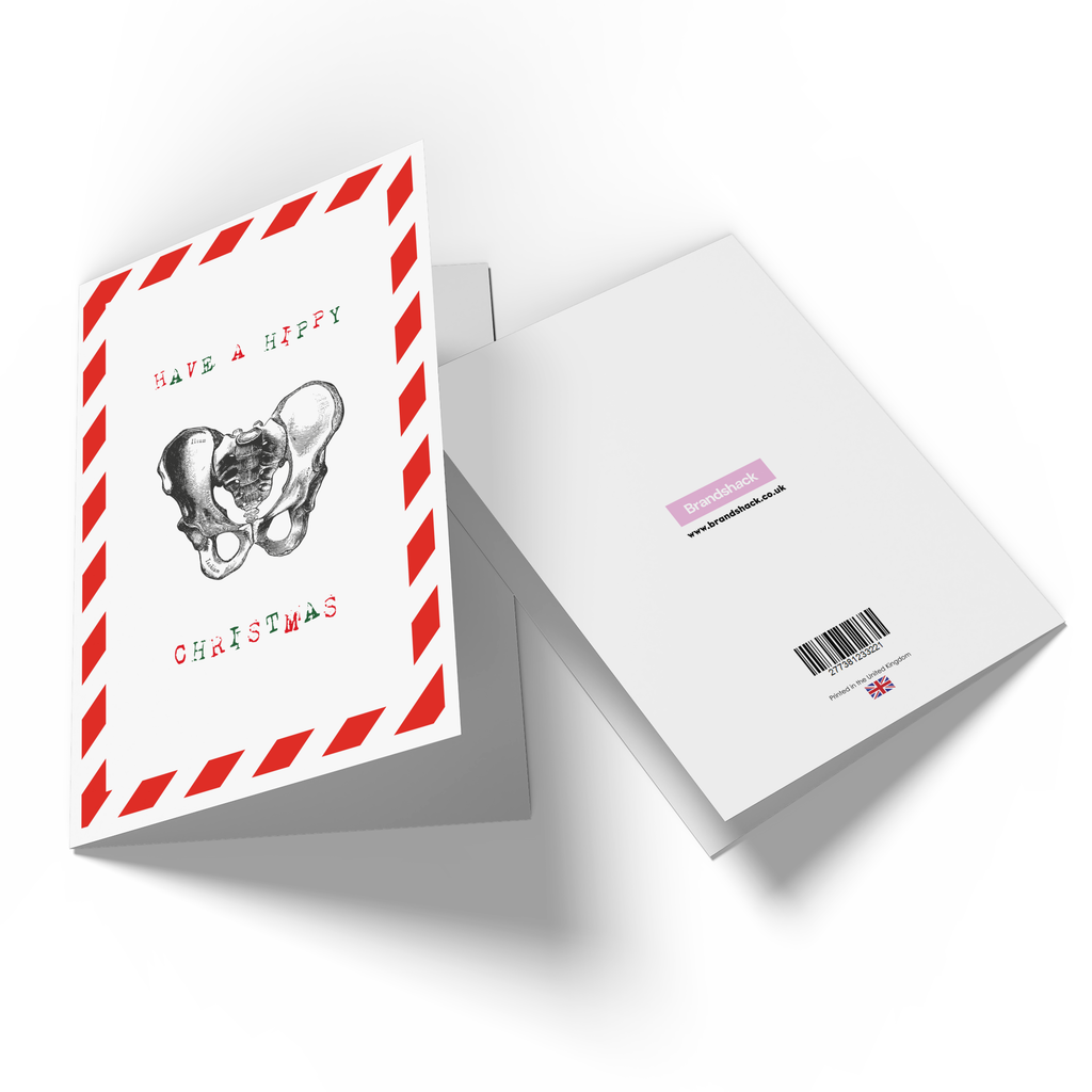 Have A Hippy Christmas Greetings Card