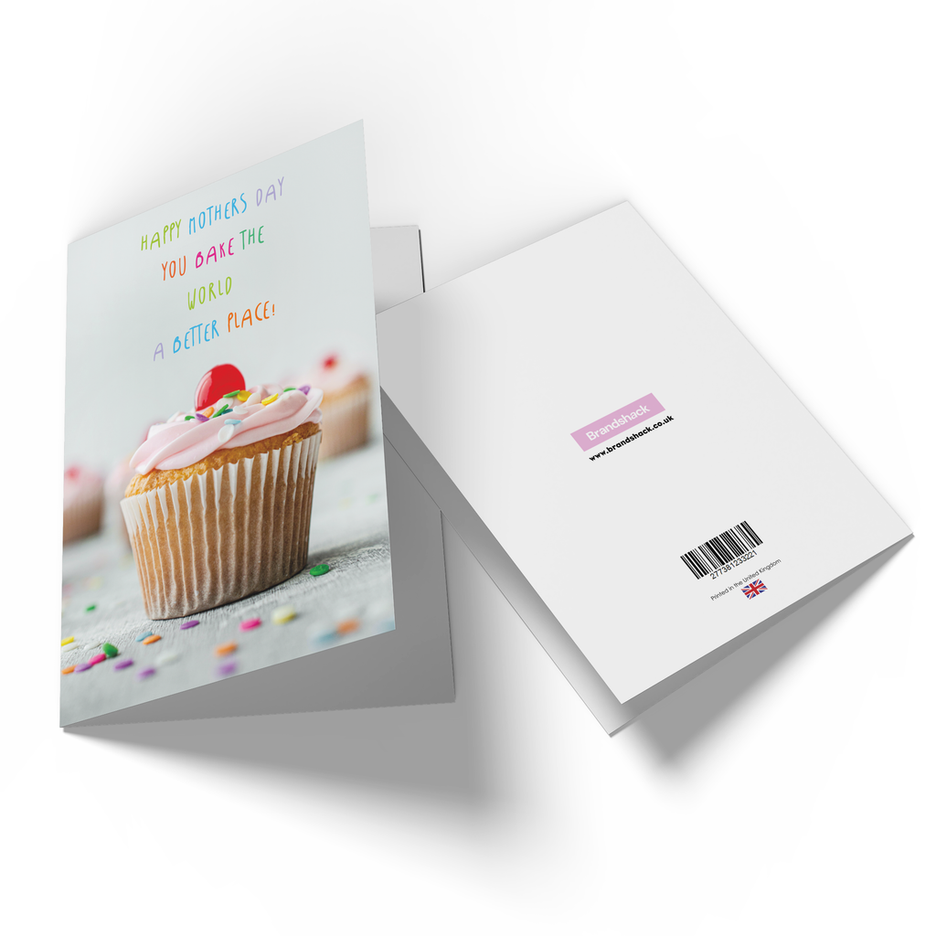 You Bake The World A Better Place Greetings Card