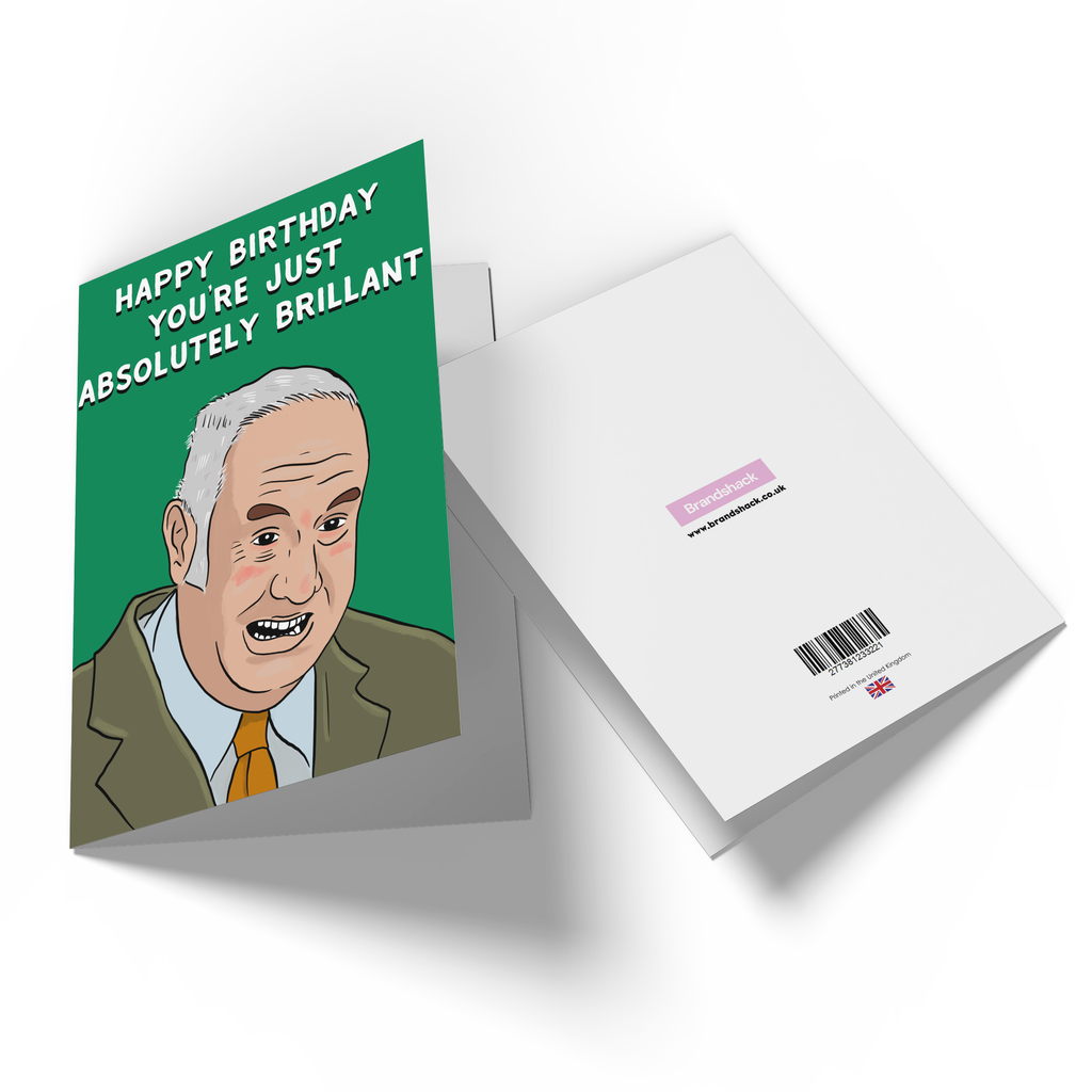 Absolutely Brillant Greetings Card