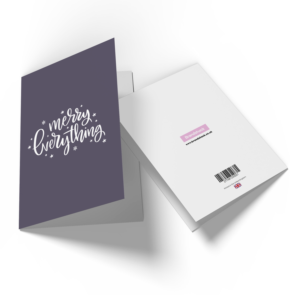 Merry Everything Greetings Card