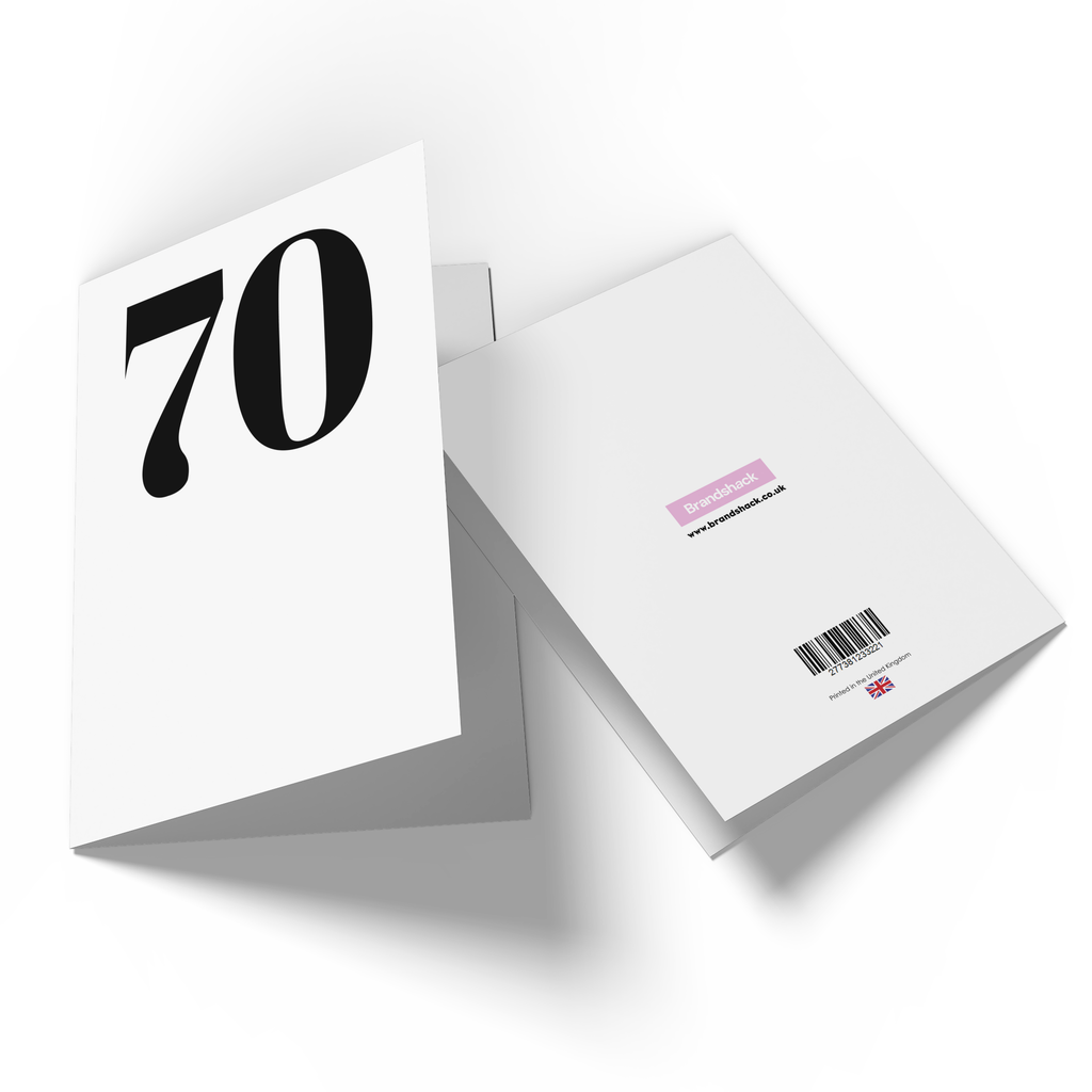 70 Greetings Card