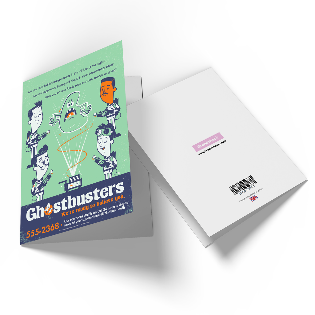 Official Ghostbusters We Believe You Greetings Card