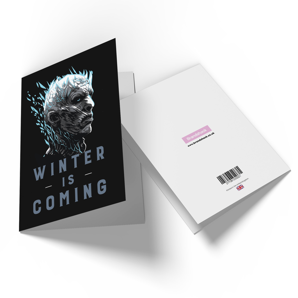 Official Game of Thrones Winter Is Coming Greetings Card