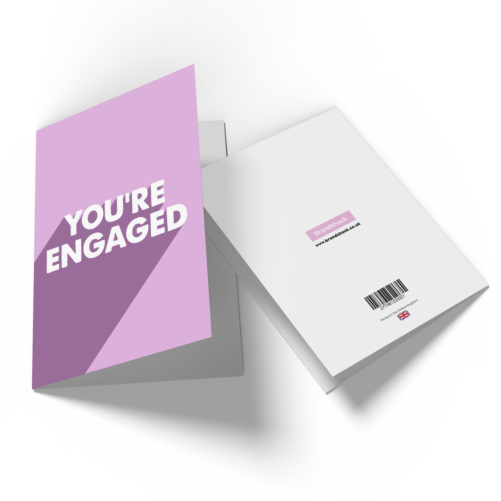 You're Engaged Greetings Card