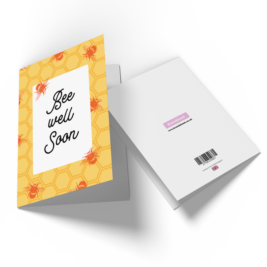 Bee Well Soon Greetings Card