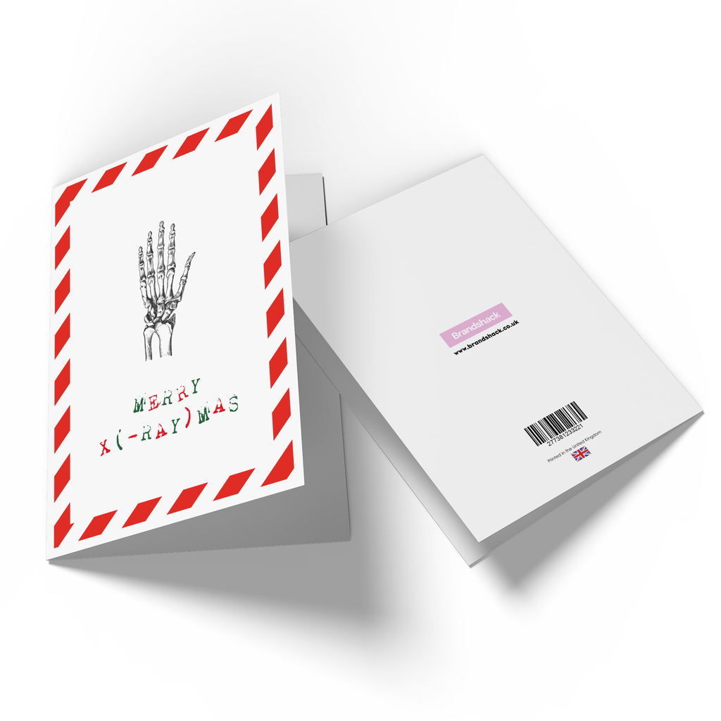 Merry X(-Ray)mas Hand Greetings Card