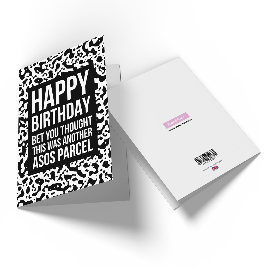 Happy Birthday Bet You Thought This Was Another Asos Parcel Greetings Card