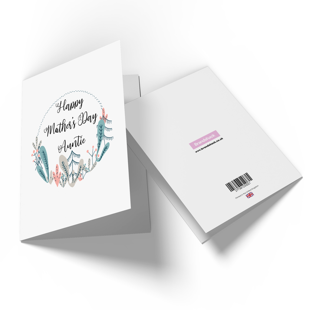 Happy Mother's Day Auntie Greetings Card