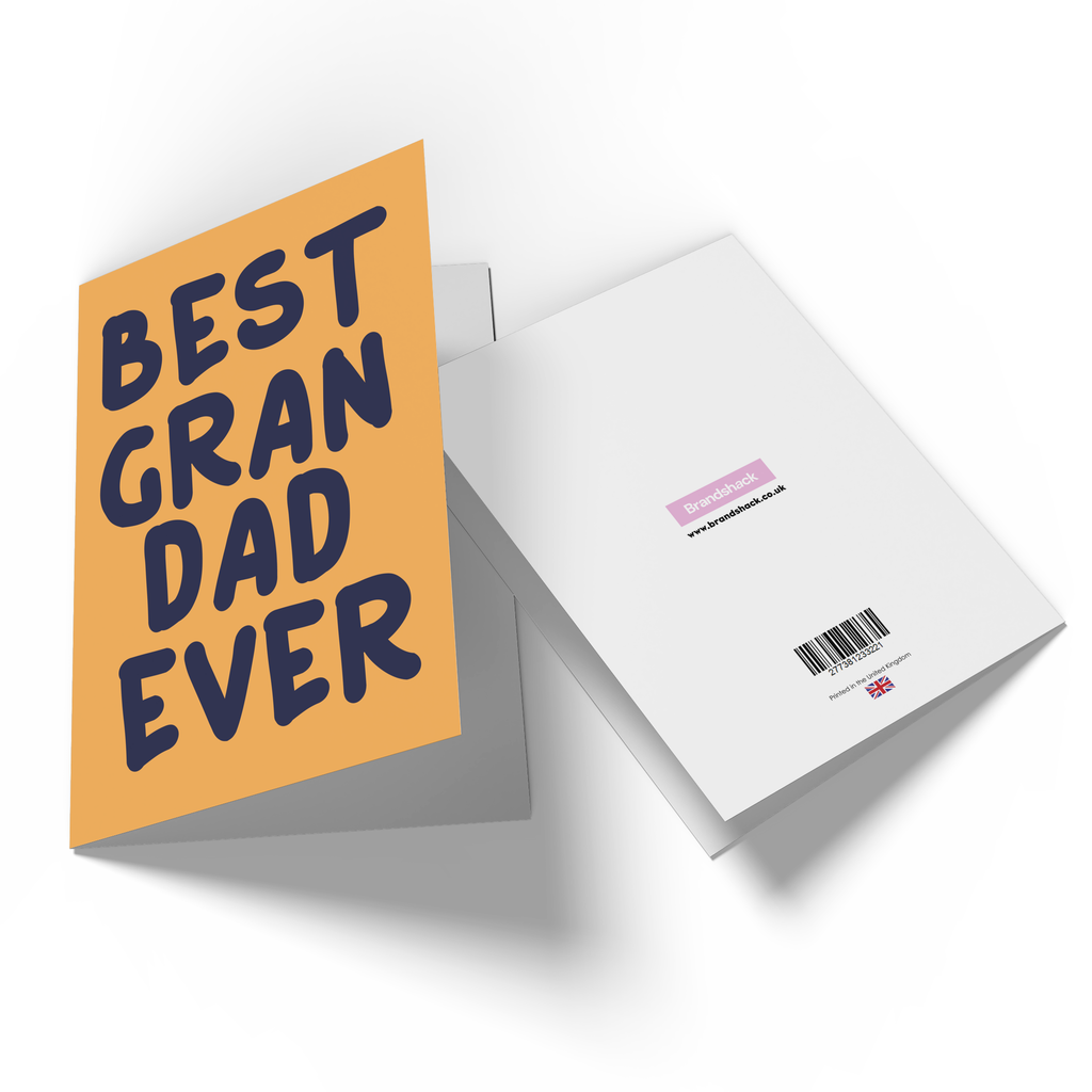 Best Grandad Ever Greetings Card