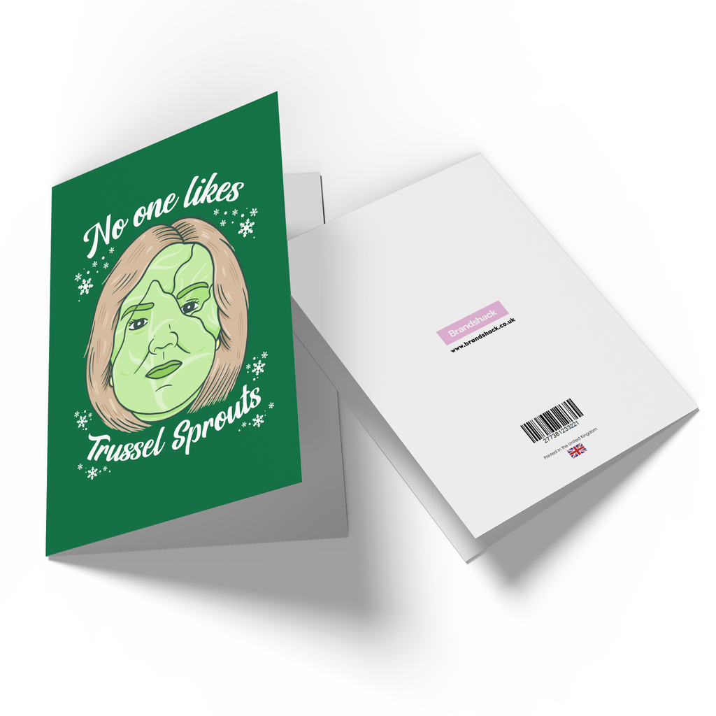 No One Likes A Trussel Sprout Greetings Card