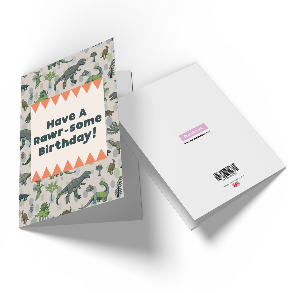Have A Rawr-Some Birthday Greetings Card
