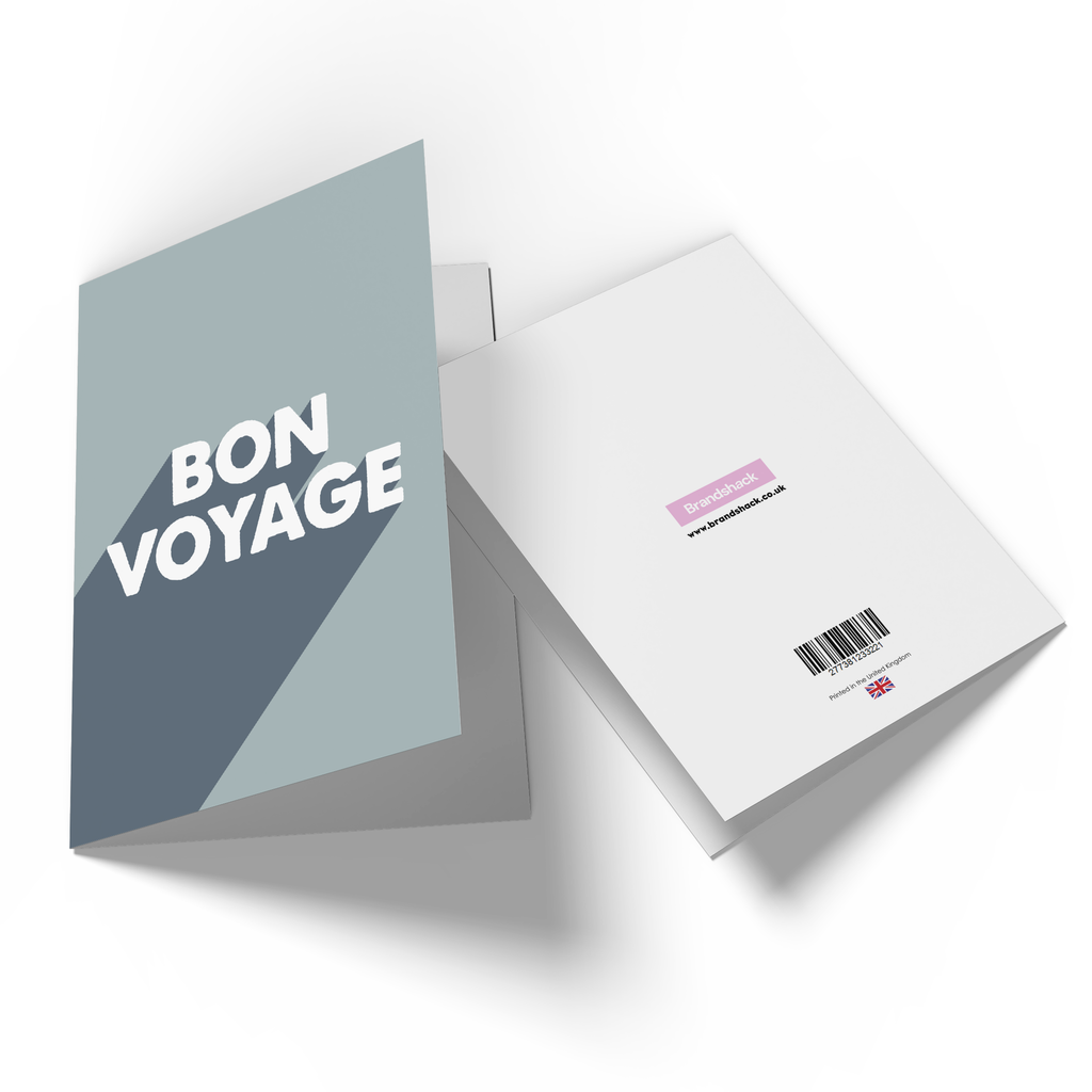 Bon Voyage Greetings Card