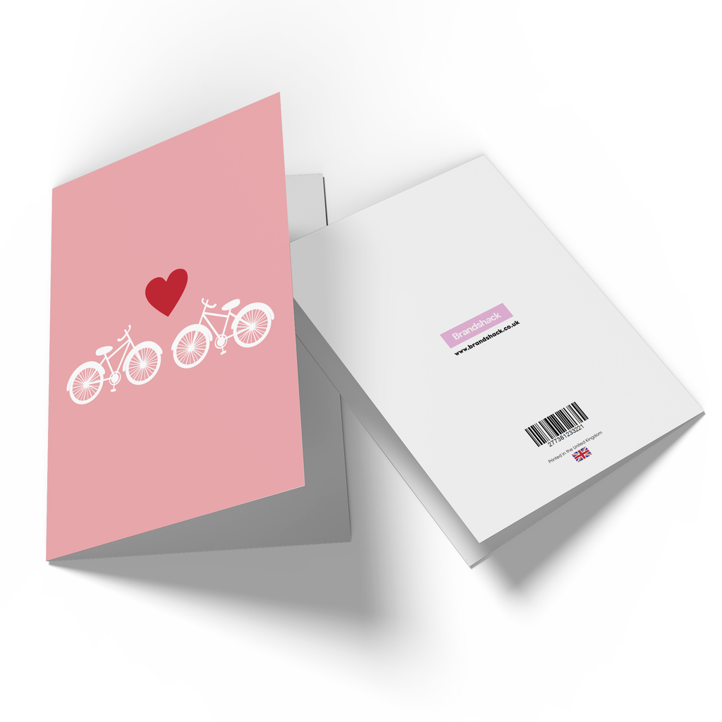 Bicycle Love Greetings Card