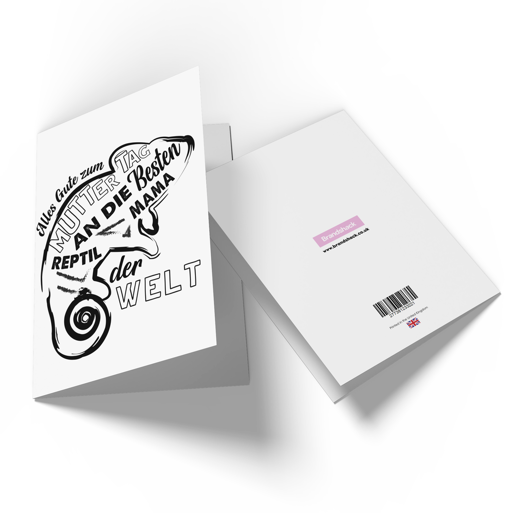 Alles Gute Zum Muttertag An Die Besten Reptil Mama Der Welt Greetings Card