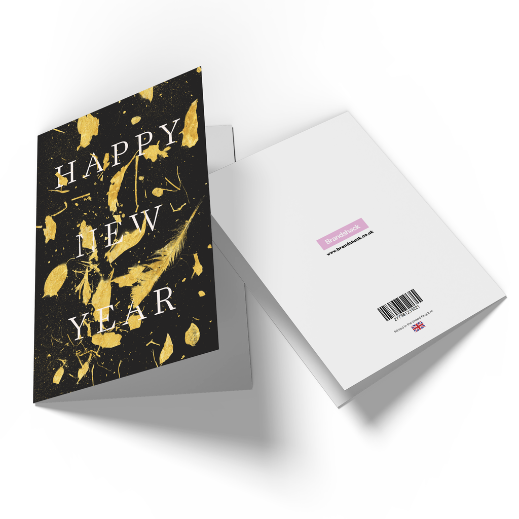 Happy New Year Greetings Card